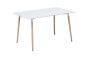 Mesa comedor NORDIC Blanca rectangular