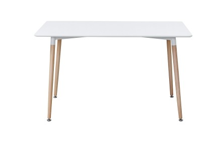 Mesa comedor NORDIC Blanca rectangular