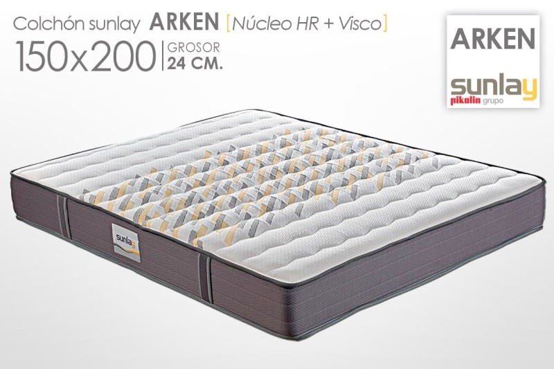 Colchon Sunlay Arken 150x200 Fabricado Por Grupo Pikolin Al