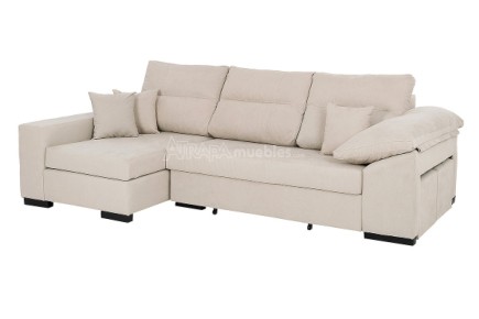 Cama Chaiselongue Esquerda TOUS Bege