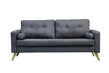 Conjunto de sofá de 3+2 lugares ALVIN cinzento ao MELHOR PREÇO