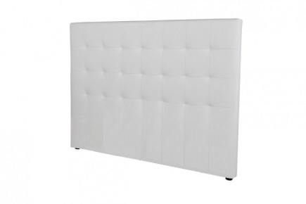 Cabeceira de cama CAPITONE PU Branco 160x115