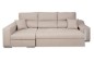 Cama Chaiselongue Esquerda AMARETTO Mink (Bege/Cinza)