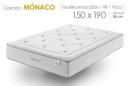 Colchão MONACO Spring & Visco 150x190