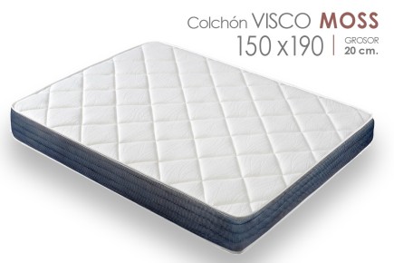 Colchão VISCO MOSS 150x190