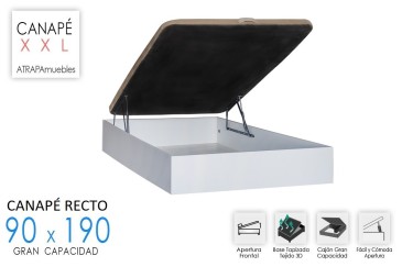 Base de arrumação RECKTO + colchão 135X190 ao MELHOR PREÇO