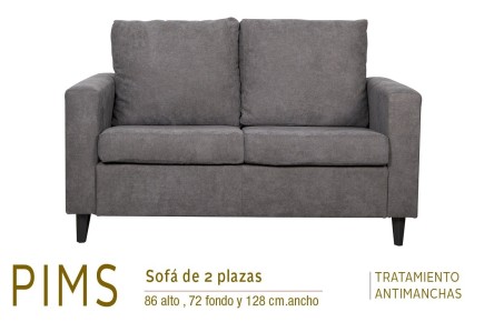 Chaiselongue PIMS Gris Reversible