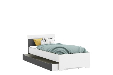 Cama individual de design elegante