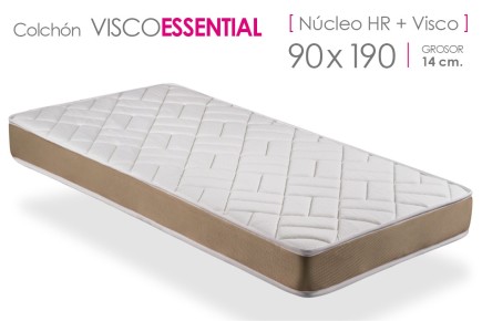 Colchão VISCO ESSENTIAL 90x190 ao melhor preço na Internet