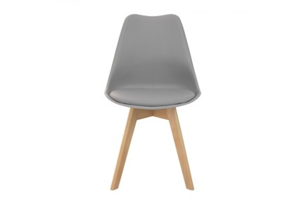 4 cadeiras BEECH Design cinzento