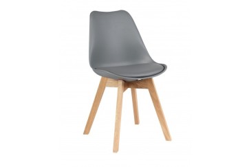 4 cadeiras BEECH Design cinzento