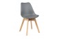 4 cadeiras BEECH Design cinzento