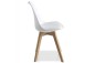 PACK Mesa ASTRID + 4 cadeiras BEECH Design branco