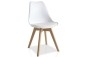 PACK Mesa ASTRID + 4 cadeiras BEECH Design branco