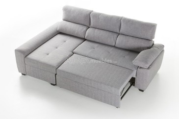 Sofá chaiselonge Cama ROSALIA Gris al MEJOR PRECIO