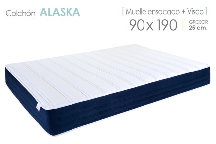 Colchão ALASKA 90x190 ao melhor preço na Internet