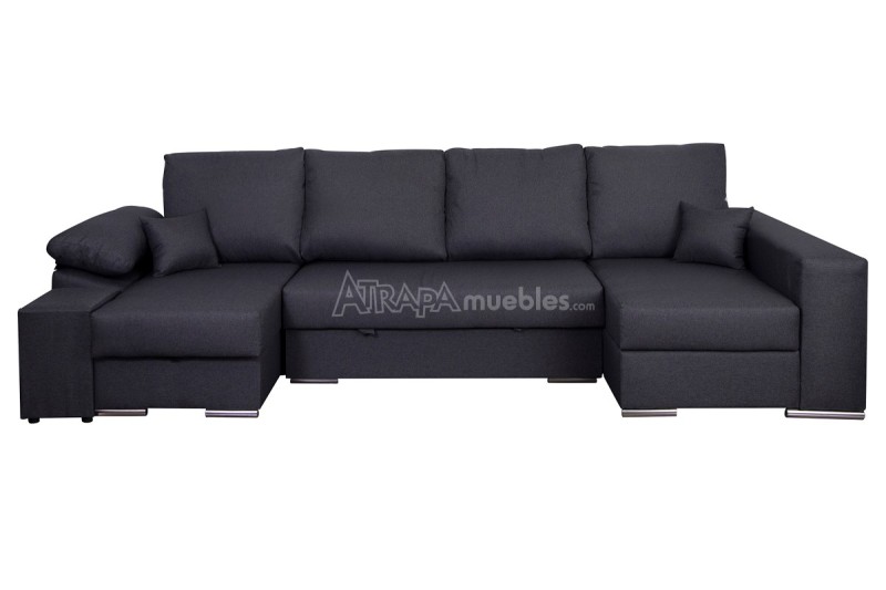 Chaiselongue Cama Derecha FLORENCIA Cinzento