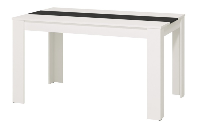 Mesa de jantar DOMUS Preto e Branco Luz