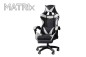 Cadeirão Gamer MATRIx Preto e Branco