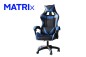 Cadeirão Gamer MATRIX Azul e Preto