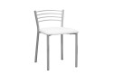 4 sillas bajas cocina Mod.10 Blanco
