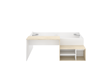 Cama compacta para jovens KRIC 90X190 Branco