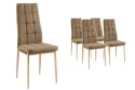 Pack 4 sillas ZURICH Beige