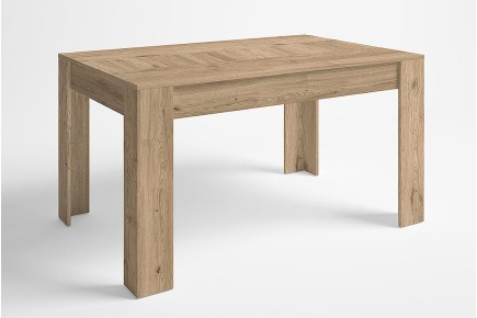 Mesa de jantar extensível BASS 140x90 Carvalho Naturale (Série ARGOS 2)