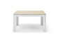 Mesa PACK TUSCANY + 4 cadeiras de design BEECH brancas