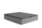 Canape 135x190 BUDAPEST Tapizado Gris