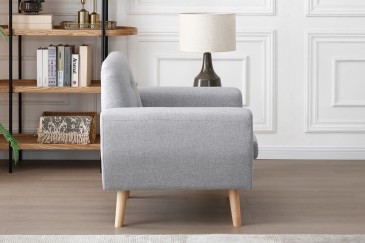 Sillón contemporáneo ERIKSEN en color Gris al MEJOR PRECIO