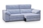 Sofá 3 Plazas TROYA 250 Cm Azul (Cama)