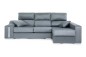 Chaiselongue Derecha OSCAR Cinzento (Veludo 9)