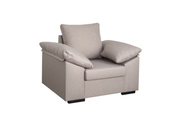 Sillón GABO Gris claro al MEJOR PRECIO