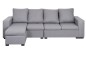 Chaiselongue MACONDO Gris reversible