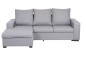 Chaiselongue IGUARAN 188 Cinzento Claro Reversível