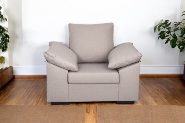 Sillón GABO Gris claro al MEJOR PRECIO