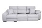 Chaiselongue Esquerda DAMASCO 285 Cm Cinzento (Cama)