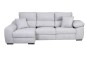 Chaiselongue Esquerda DAMASCO 285 Cm Cinzento (Cama)