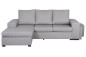 Chaiselongue esquerdo AMARANTA Cinzento claro