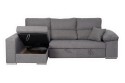 Chaiselongue Cama Izquierda CAGLIARI Gris