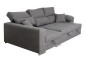 Chaiselongue Cama Izquierda CAGLIARI Gris