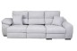 Chaiselongue direito DAMASCO 285 Cm Cinzento prateado (Cama)