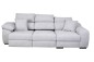 Chaiselongue direito DAMASCO 285 Cm Cinzento prateado (Cama)