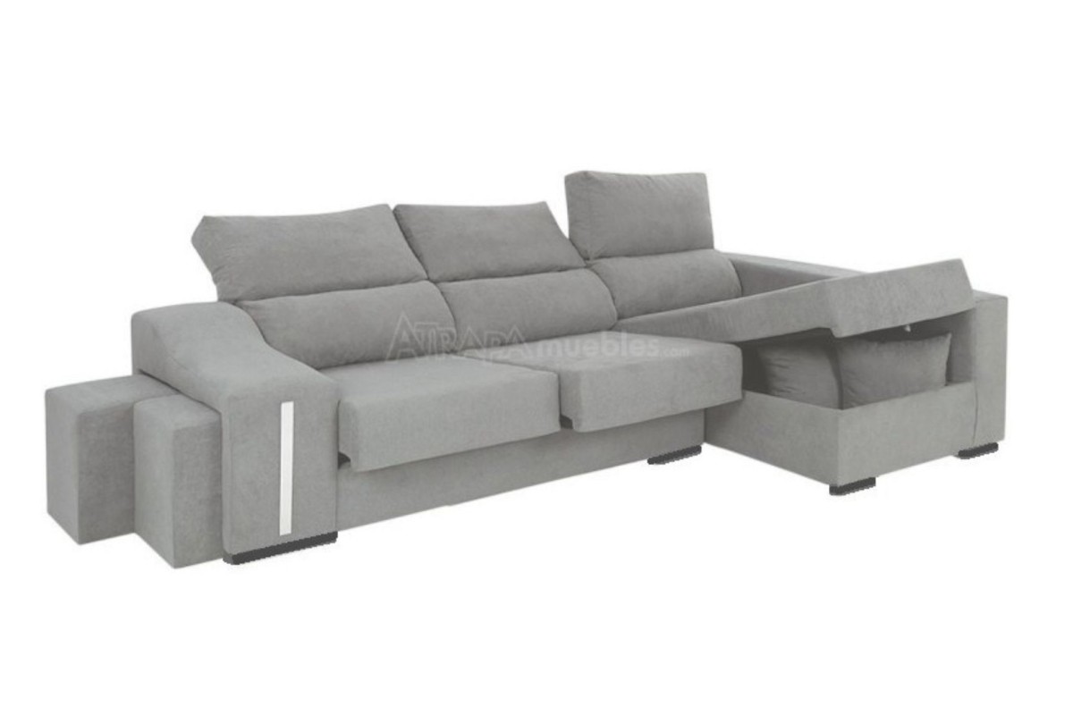 Chaiselongue Derecha OSCAR Nido Cinzento