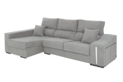 Chaiselongue Izquierda OSCAR Gris Nido