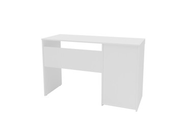 Mesa de escritório branca Malta: design moderno e prático