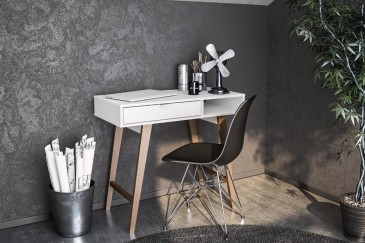 Mesa de escritorio blanca WINDSOR | Compra Online