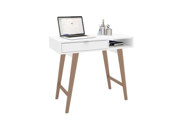 Mesa de escritorio blanca WINDSOR | Compra Online