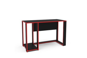 Mesa Gamer SINGAPURA NEGRO/ROJO | 3 años de garantía